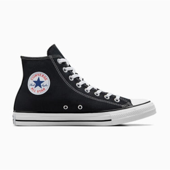 Converse Shoes - Chuck Taylor All Star Canvas Black Uni-Sex High Top Shoe Converse Women’s 11
